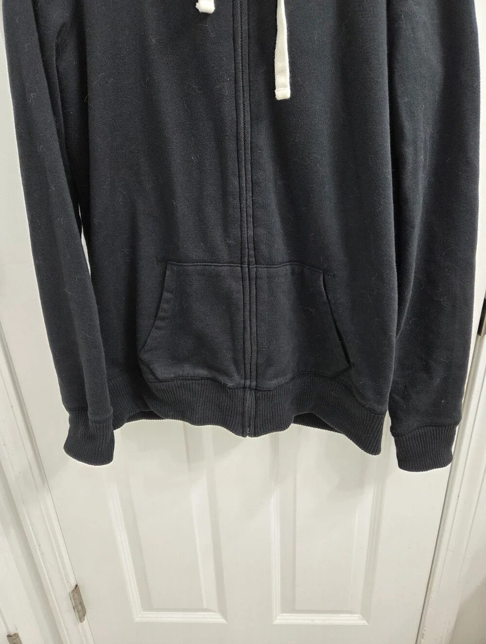 Y2K PINK Victoria's Secret Black Jacket with Cream Sherpa Lining